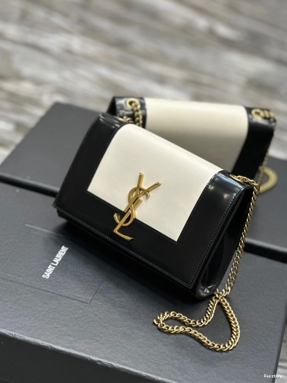 Repzbay REP leather bag small YSL Kate shoulder two-tone 0725